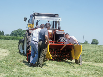 Conditionneurs d'andains surdimensionnés