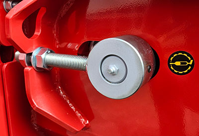 Dispositif de réglage de tension du tapis